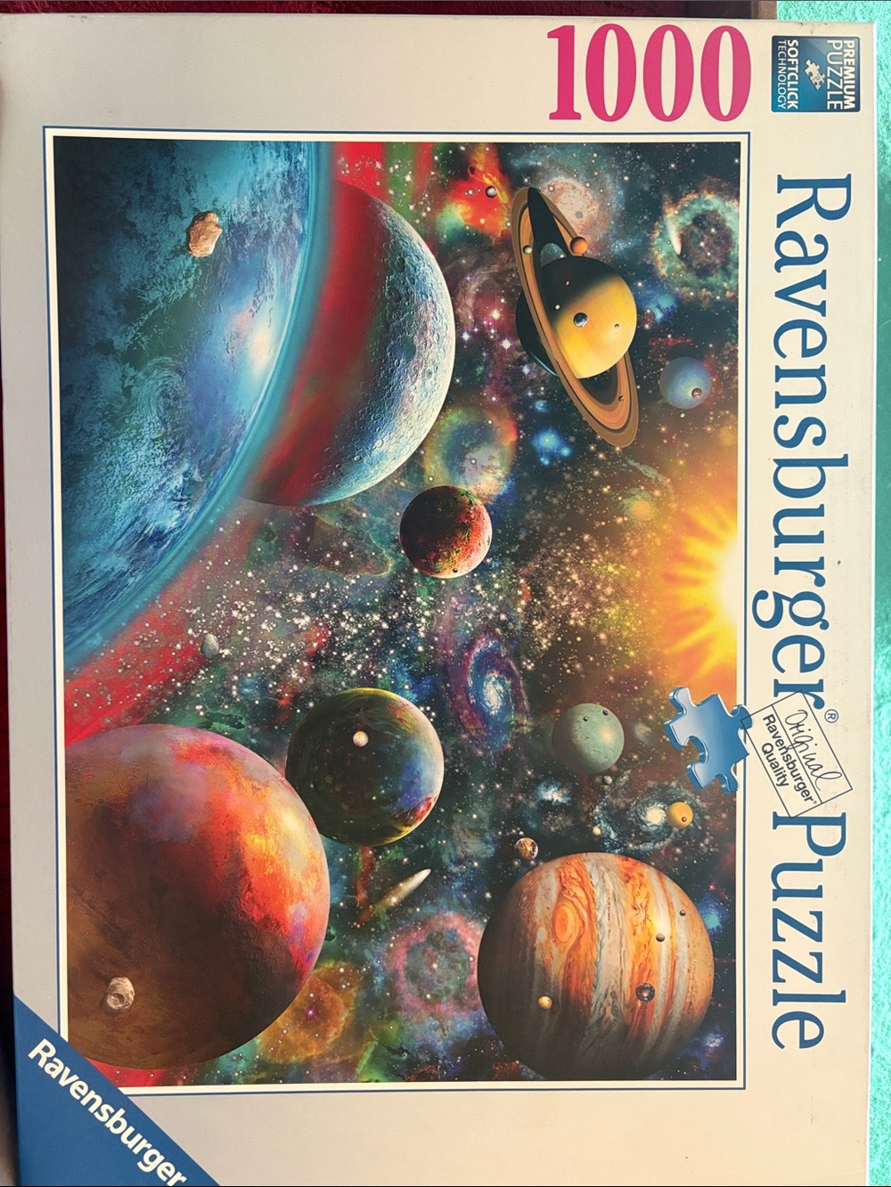 Ravensburger Space Planets Puzzle 1000 Pieces